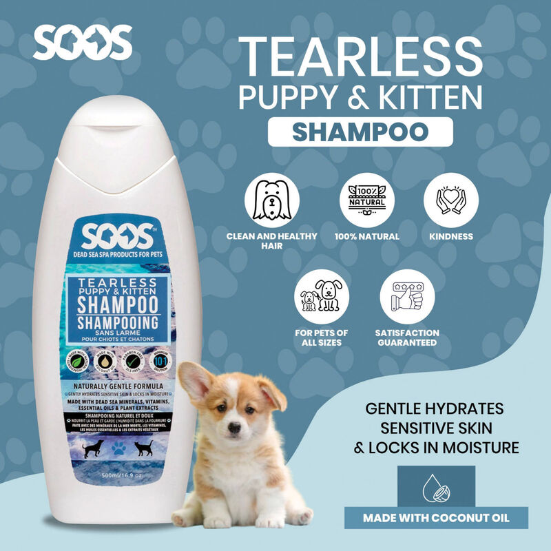 Soos Pets, Tearless Puppy & Kitten - 500ML image number null